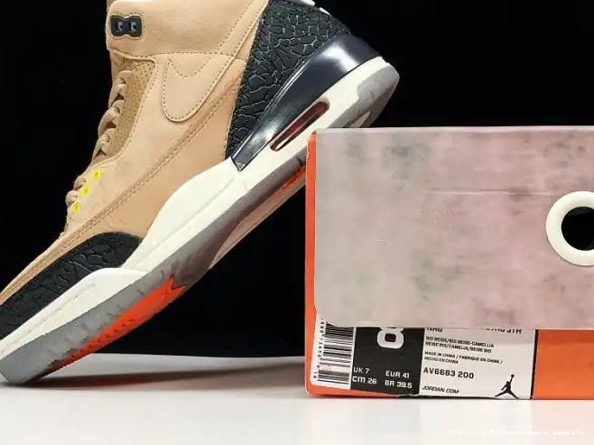 Official Maikesneakers 3 Beige Jordan JTH Bio AV6683-200 Air 0609